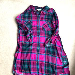 Long Entro button-down tunic